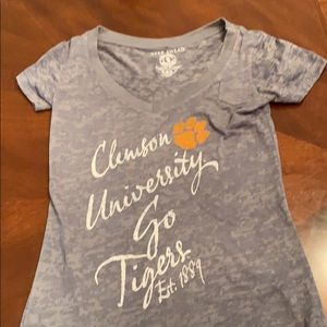 Women’s small Clemson tigers gray t shirt